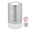 Душевая кабина Niagara Eco E90/40/MT/BK 90x90