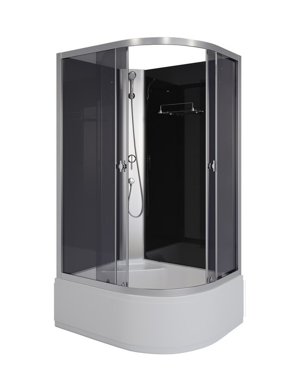 Душевая кабина Niagara Eco E100/80/40L/TN/BK 100x80