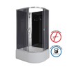 Душевая кабина Niagara Eco E100/80/40L/TN/BK 100x80