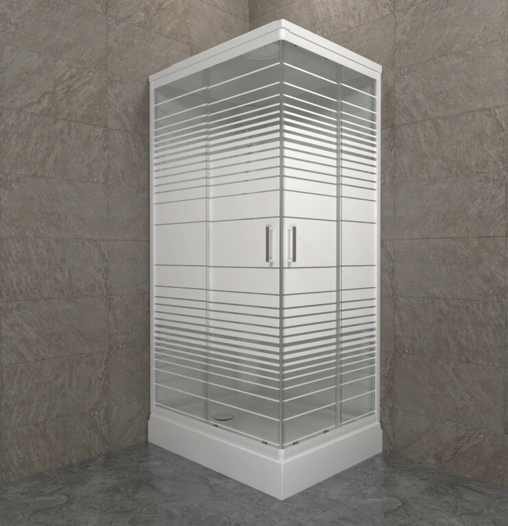 Душевая кабина Triton Квадро А 120x80 полосы