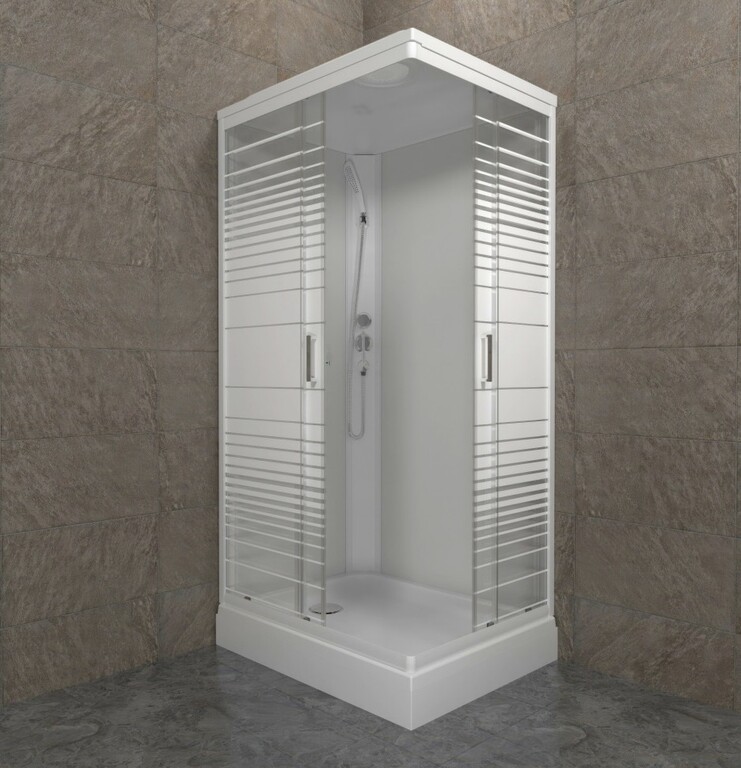 Душевая кабина Triton Квадро А 120x80 полосы