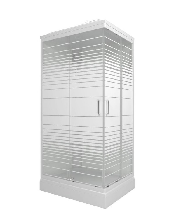 Душевая кабина Triton Квадро А 120x80 полосы