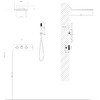 Душевая система Abber Wasser Kreis AF8151B