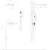 Душевая система Abber Wasser Kreis AF8151RG