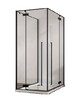 Душевое ограждение Abber Eins AG06099B 90x90