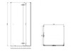 Душевое ограждение Abber Eins AG06099B 90x90