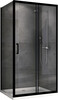 Душевое ограждение Abber Schwarzer Diamant AG30130B-S90B 130x90