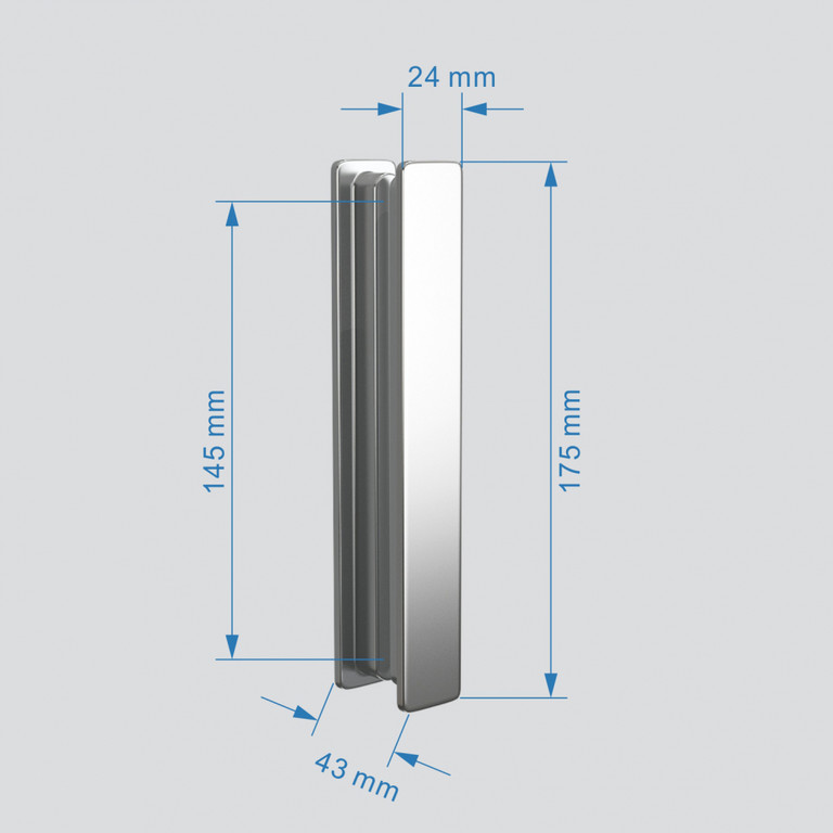 Душевое ограждение Abber Sonnenstrand AG07090-S75 90x75