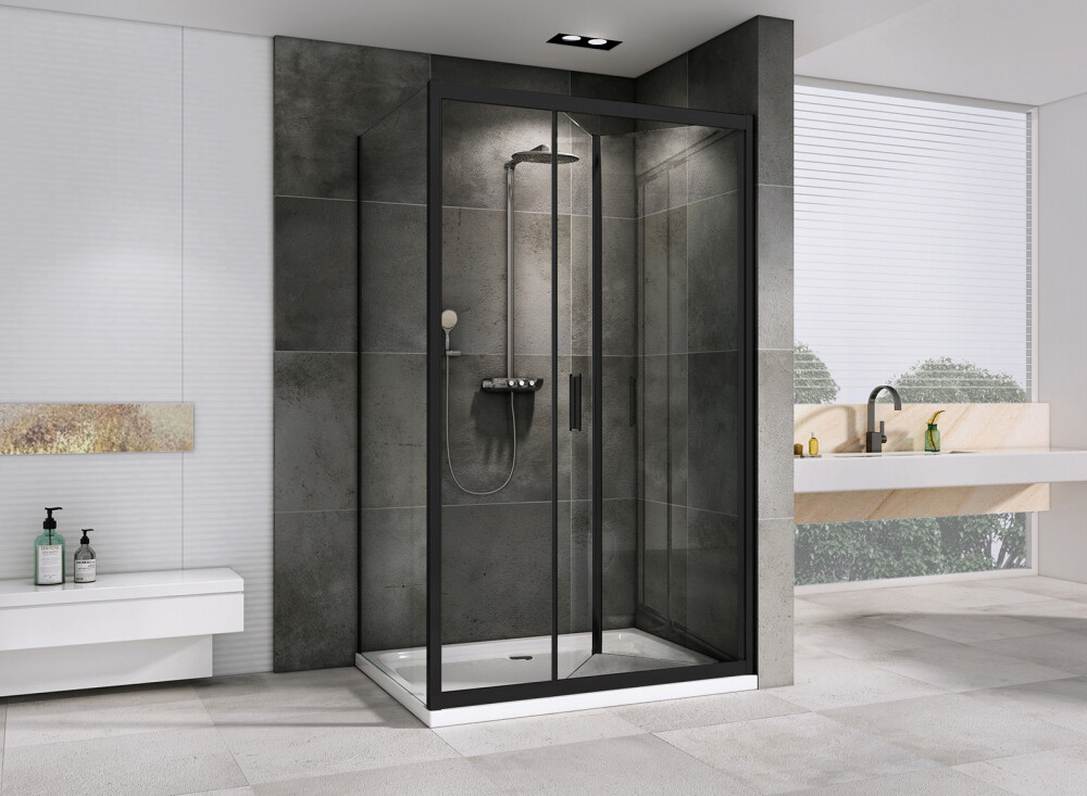 Душевое ограждение Abber Sonnenstrand AG07090B-S85B 90x85