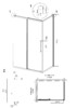 Душевое ограждение Grossman Cosmo 120.K33.02.1390.10.00 130x90