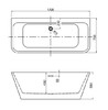 Акриловая ванна Aquatek Элегия AQ-113775WT 170x75