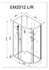 Душевая кабина AvaCan EM2012L N GM 120x80