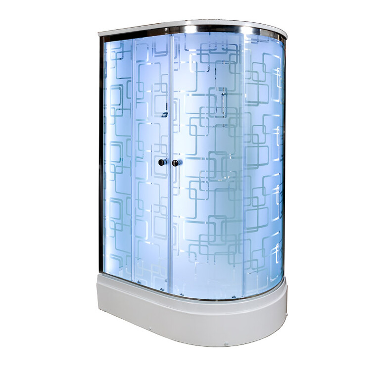 Душевая кабина AvaCan EM2712L LED 120x80