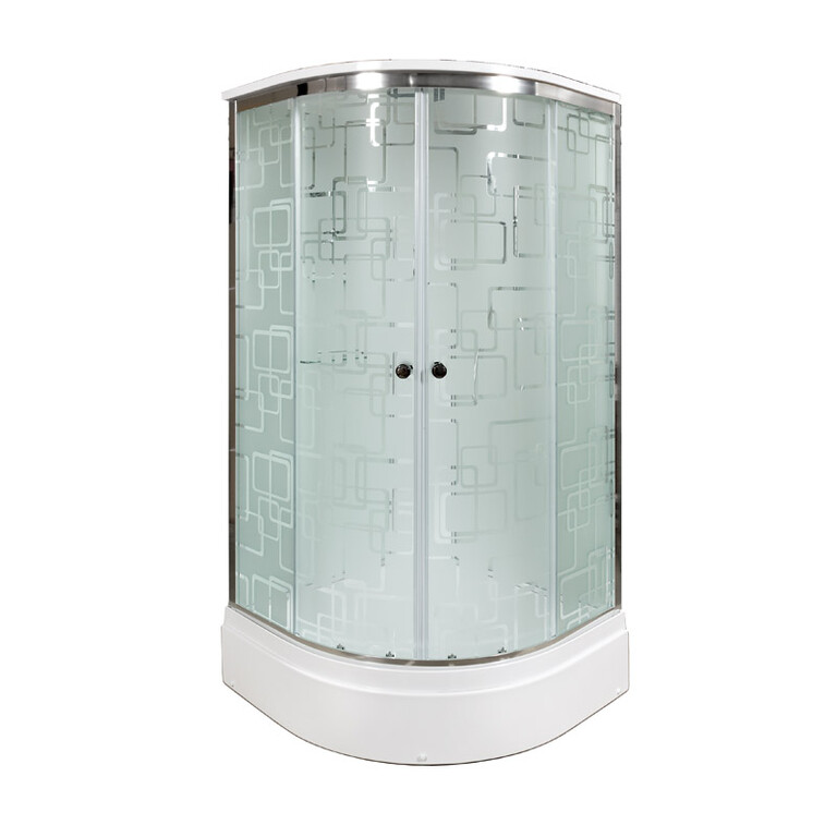 Душевая кабина AvaCan EM2790 GM+EL 90x90