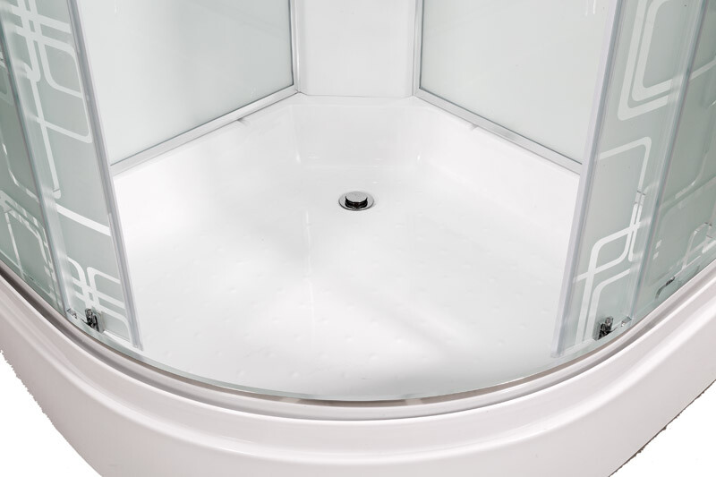 Душевая кабина AvaCan EM2790 GM+EL 90x90