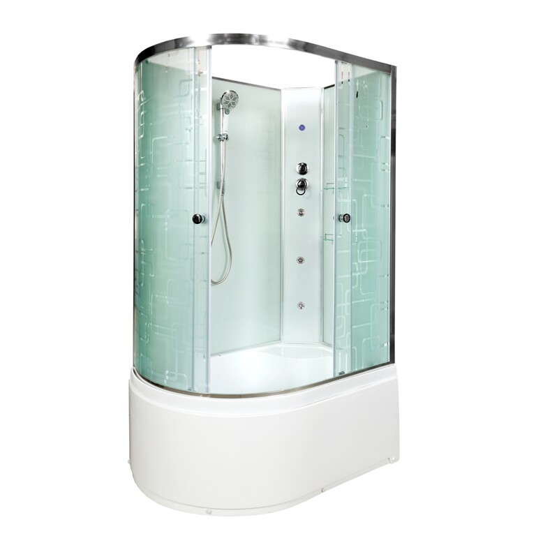 Душевая кабина AvaCan EM4511R N LED+GM 110x80