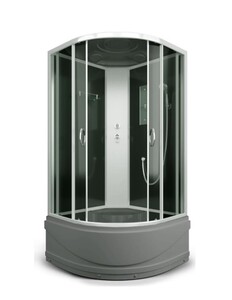 Душевая кабина Erlit ER3510TP-C2-RUS GRAY 100x100