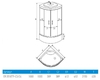 Душевая кабина Erlit ER3510TP-C4-RUS 100x100