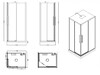 Душевая кабина Esbano ESM-129CKR L 120x90