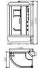 Зеркало Abber Mond AG6204SSmart 77x77