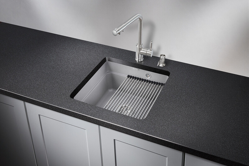 Мойка для кухни Granula Kitchen Space 4501U АЛЮМИНИУМ