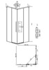 Душевое ограждение Grossman Galaxy 300.K33.01.1010.10.02 100x100