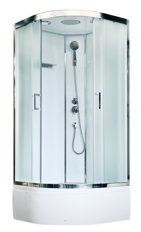 Душевая кабина Royal Bath Fato RB85CK-M-CH 85x85