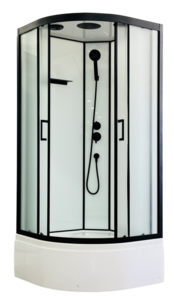 Душевая кабина Royal Bath Fato RB90CK-M-BL 90x90