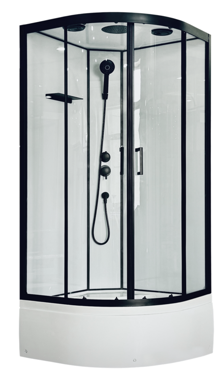 Душевая кабина Royal Bath Fato RB85CK-T-BL 85x85