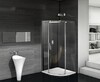 Душевое ограждение Good Door Galaxy R-90-C-CH 90x90