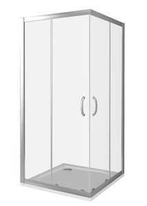 Душевое ограждение Good Door Infinity CR-80-C-CH 80x80