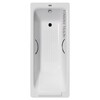 Чугунная ванна Vinsent Veron Italon 170x70x45 с хромированными ручками и а/п