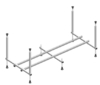 Каркас для ванны Alex Baitler 160