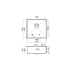 Мойка для кухни Omoikiri Kasen 48-26 INT LG светлое золото