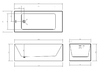 Акриловая ванна Abber AB9274-1.7 170x75