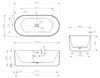 Акриловая ванна Abber AB9325-1.7 170x80