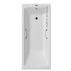 Чугунная ванна Vinsent Veron Kingston 180x80x50 с бронзовыми ручками