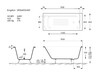Чугунная ванна Vinsent Veron Kingston 180x80x50 с а/п