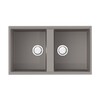 Мойка для кухни Omoikiri Kitagawa 83-2-U-GR leningrad grey