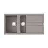 Мойка для кухни Omoikiri Kitagawa 100-2-GR leningrad grey