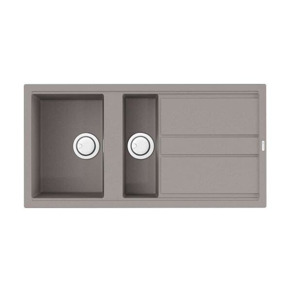 Мойка для кухни Omoikiri Kitagawa 100-2-GR leningrad grey