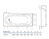 Стальная ванна Koller Pool 105x70 B15E1200E