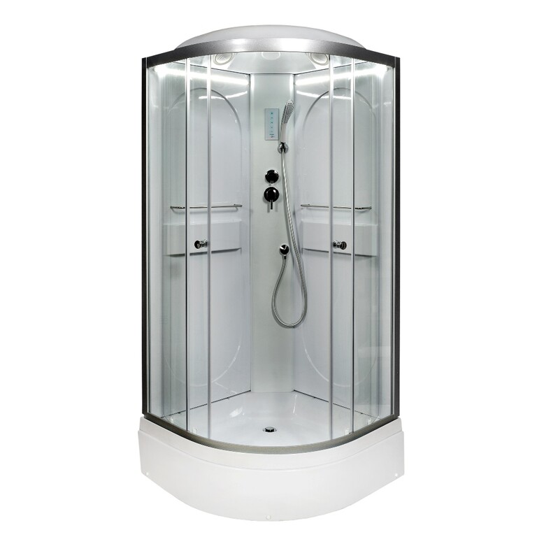 Душевая кабина AvaCan L580 LED 80x80