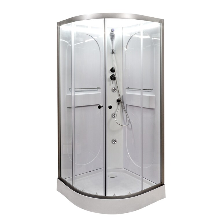 Душевая кабина AvaCan L609 N LED+GM 90x90