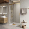 Душевая дверь BelBagno LUCE-BF-1-120-C-ORO 120x195