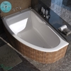 Ванна из искусственного камня Marmo Bagno Альба 170x110 L