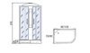 Душевая кабина Мономах 100/70/24 МЗ R 100x70