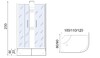 Душевая кабина Мономах XL Б/К 110/80/44 МЗ L 110x80