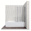 Шторка для ванны Ambassador Bath Screens 16041110R 90x140