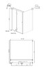 Душевое ограждение Ambassador Diamond 12011105L 90x90